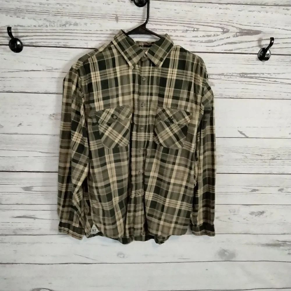 "Boston Traders" men's casual button up shirt